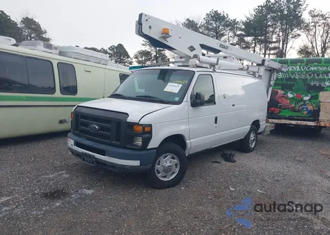 2011 Ford E-350 Super Duty Commercial z USA, uszkodzony, nr VIN 1FTSE3EL1BDB39192